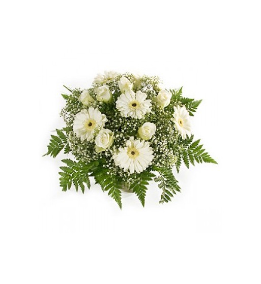 Bouquet De Fleurs Boule De Neige Livraison Par Flowersmaroc
